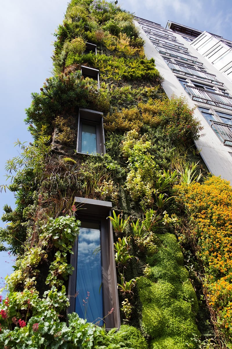 Urban vertical gardens